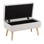 Storage Contemporary Bench