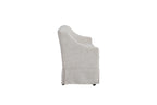Slip Covered Settee with Casters
