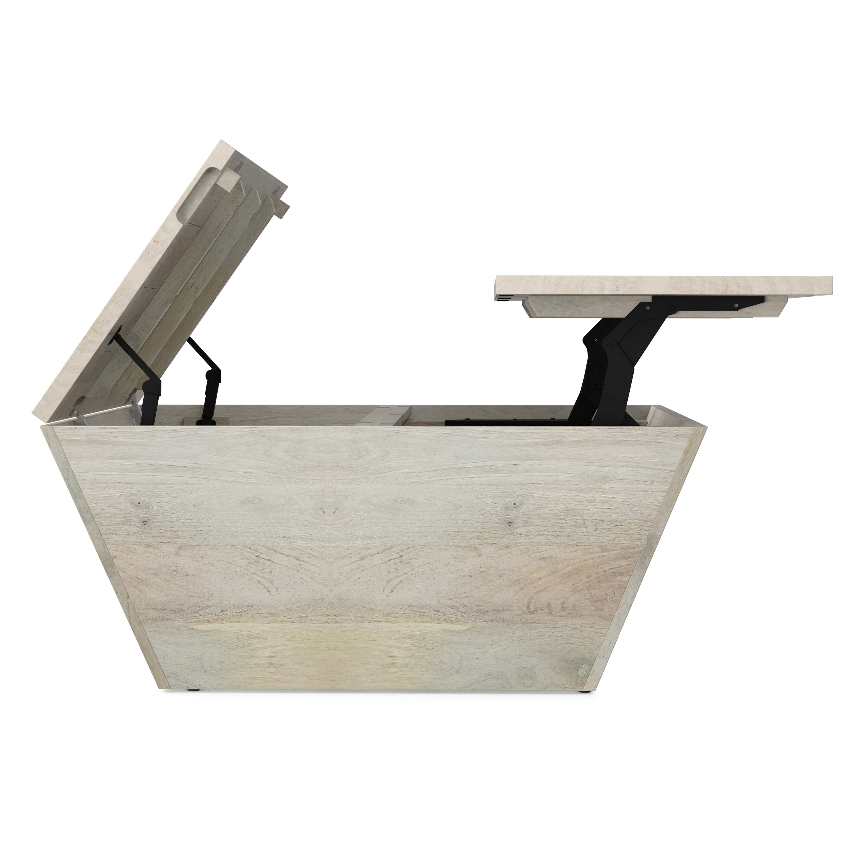 Abba 36 Inch Square Lift Top Coffee Table
