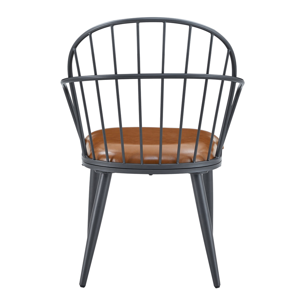 Indoor Upholstered Dining Set With Metal Legs (Set of 4)