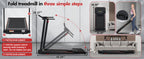 Portable Treadmill with 8% Incline