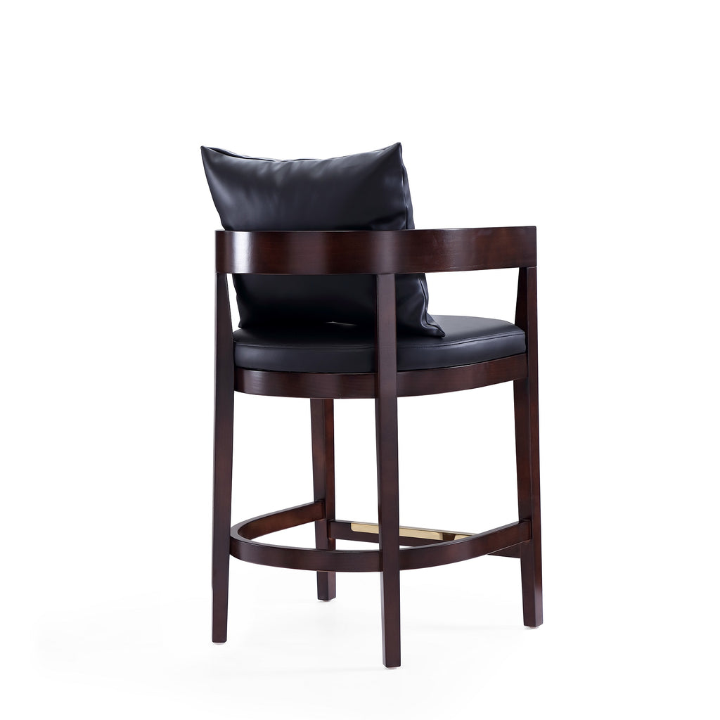 Ritz Wood Upholstered Counter Stool