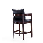 Ritz Wood Upholstered Counter Stool