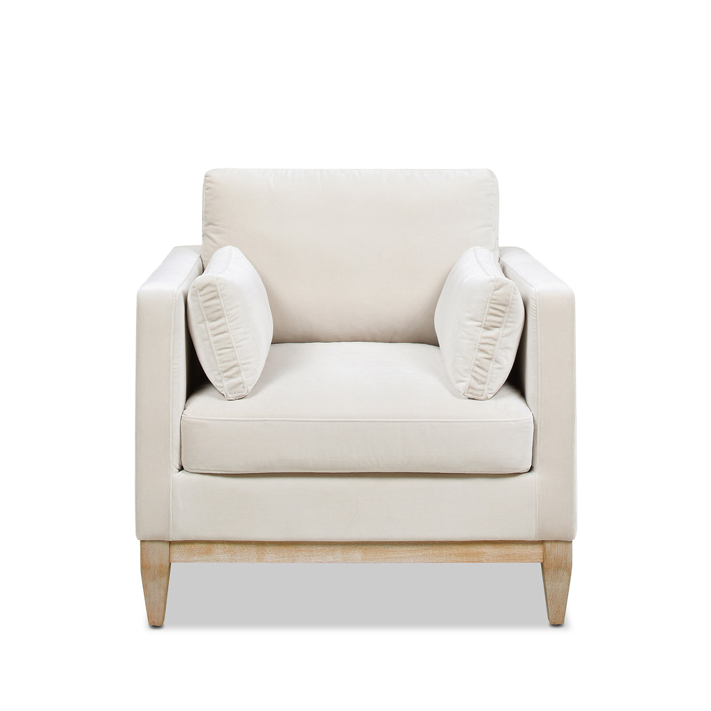 Knox 36" Modern Farmhouse Arm Chair, French