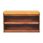 Solid Wood Buffalo Hide Pull Out Honey Storage Cabinet