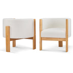 Upholstered Dining Chairs Set of 2