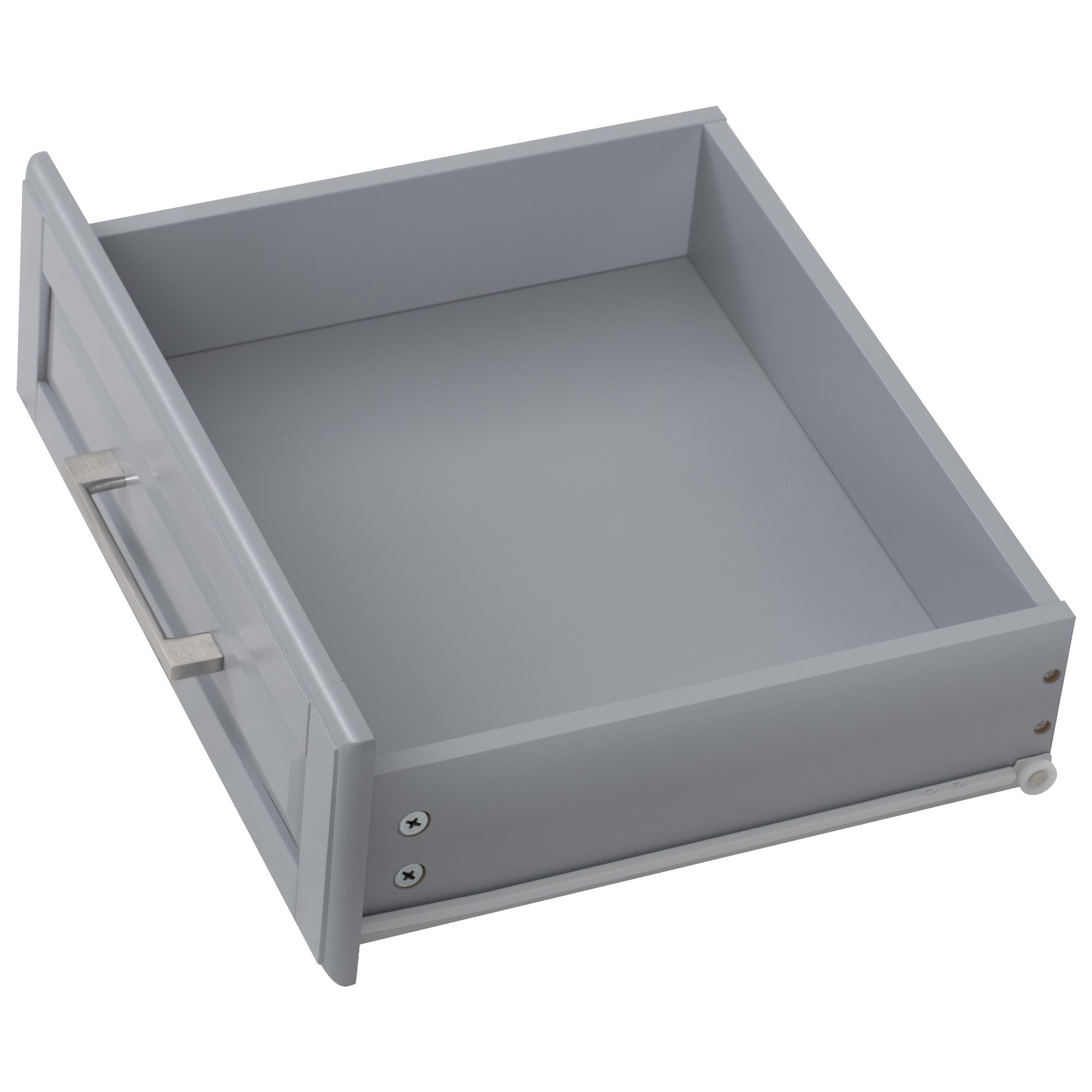 K&K 50.7" Kitchen Island with Storage Tilt Trash Can Cabinet