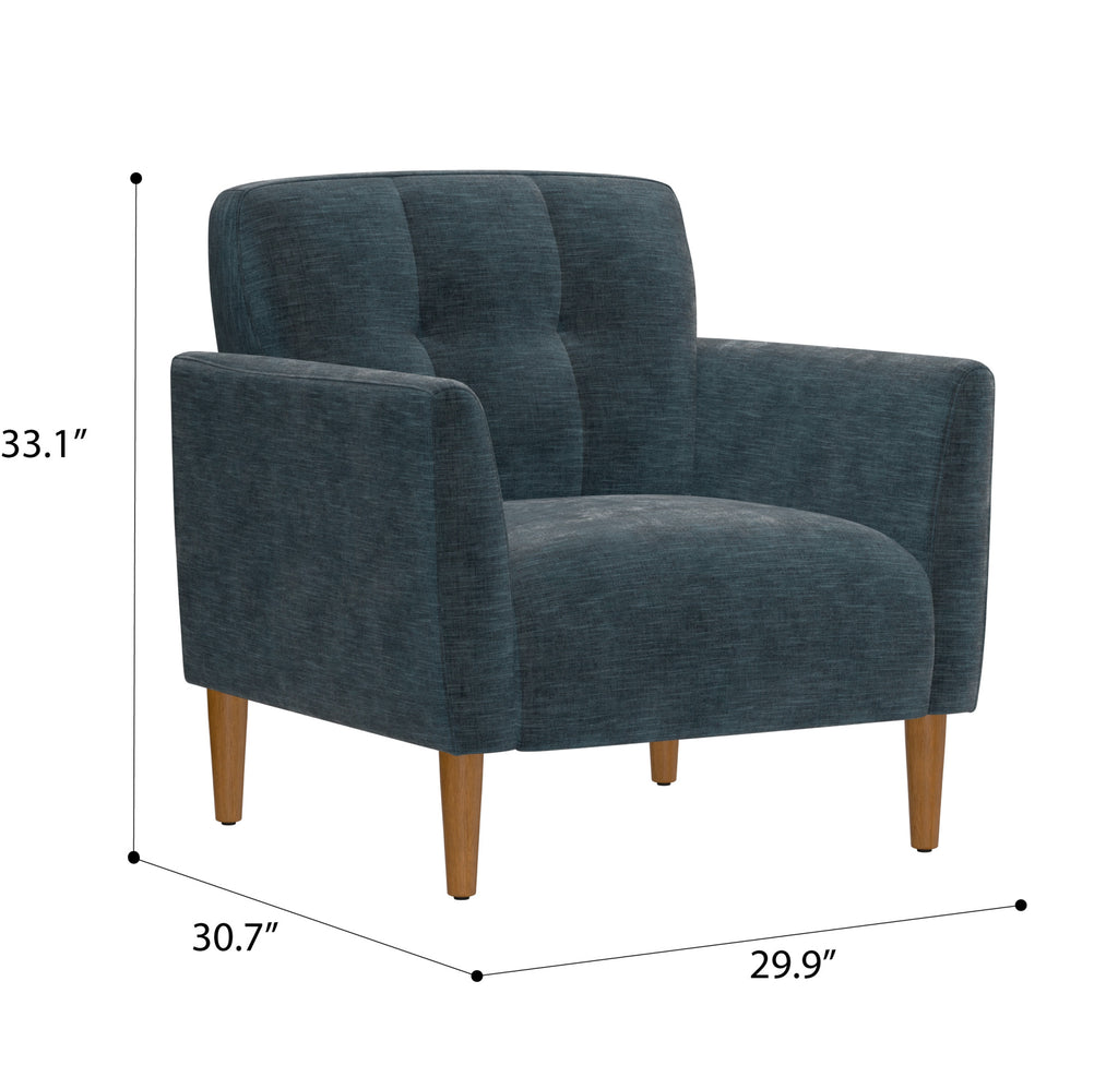 Blue Accent Chair
