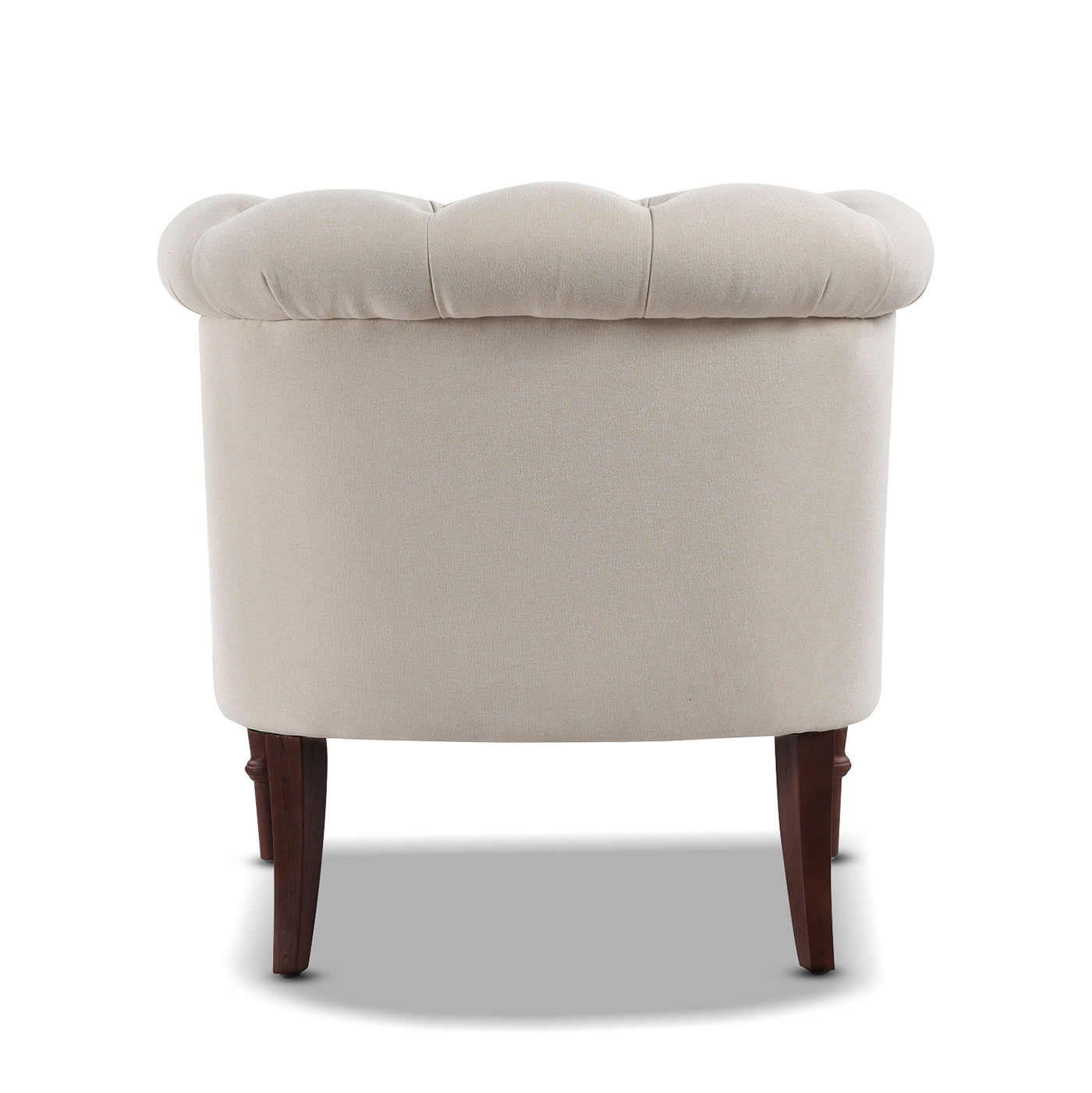 Katherine Tufted Accent Chair, Sky Neutral
