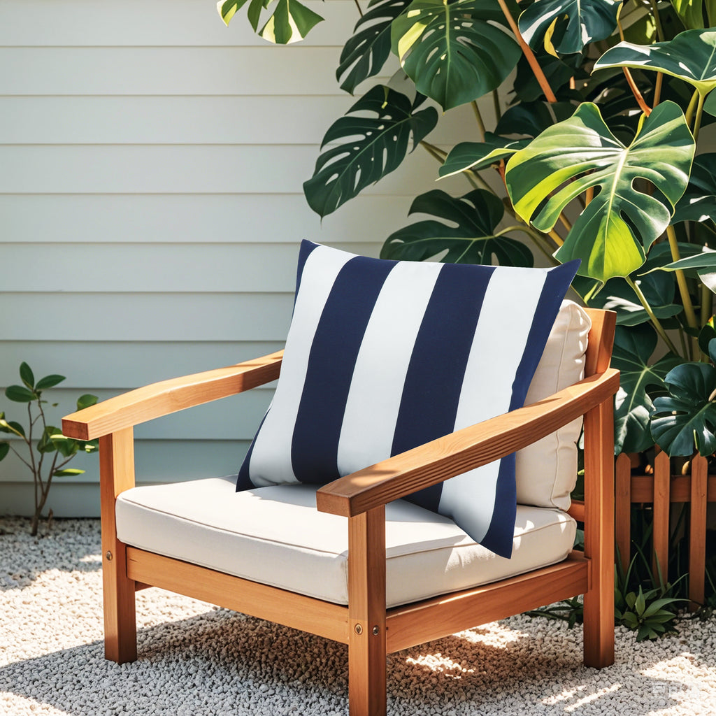 4 Pack Outdoor Water-Repellent Pillow Covers - 18x18 Inch
