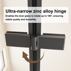 Framed Bi-fold Pivot Shower Door 32"x72"