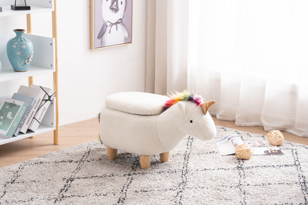 Uma the Unicorn Storage Ottoman