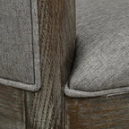 Henry 27" Armless Swivel Counter Height Bar Stool, Heathered