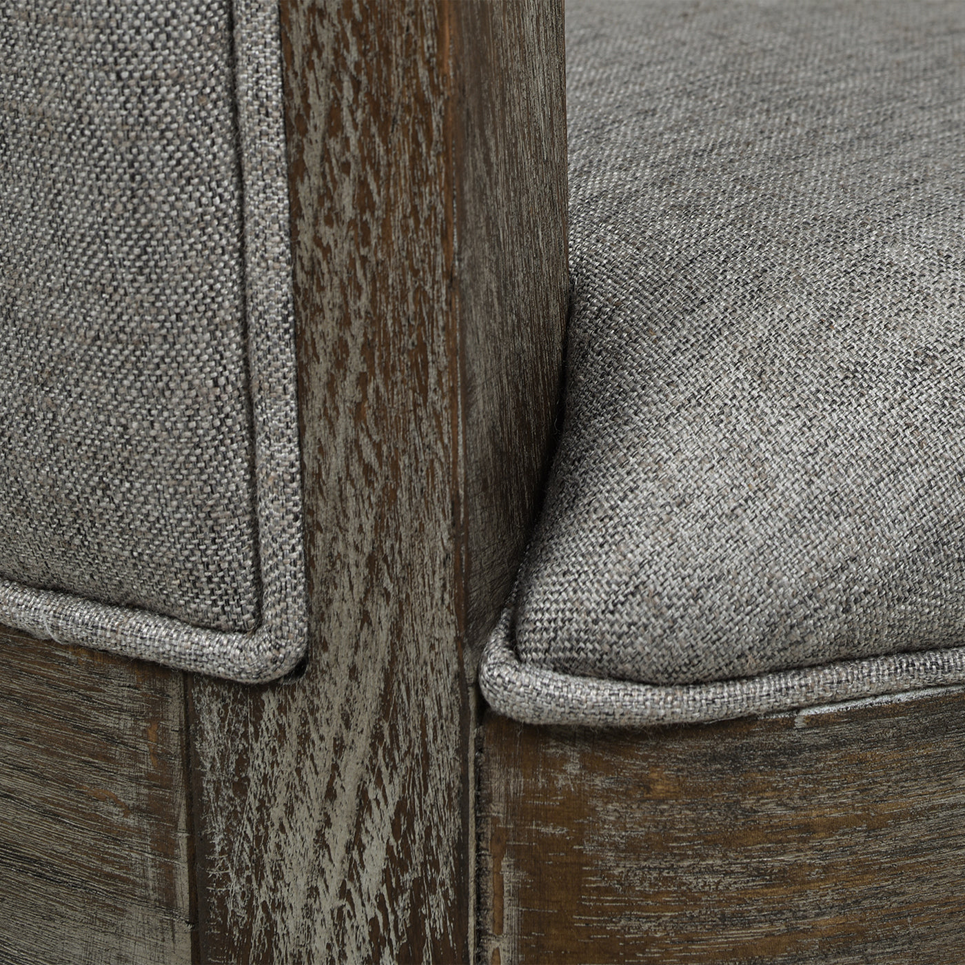 Henry 27" Armless Swivel Counter Height Bar Stool, Heathered