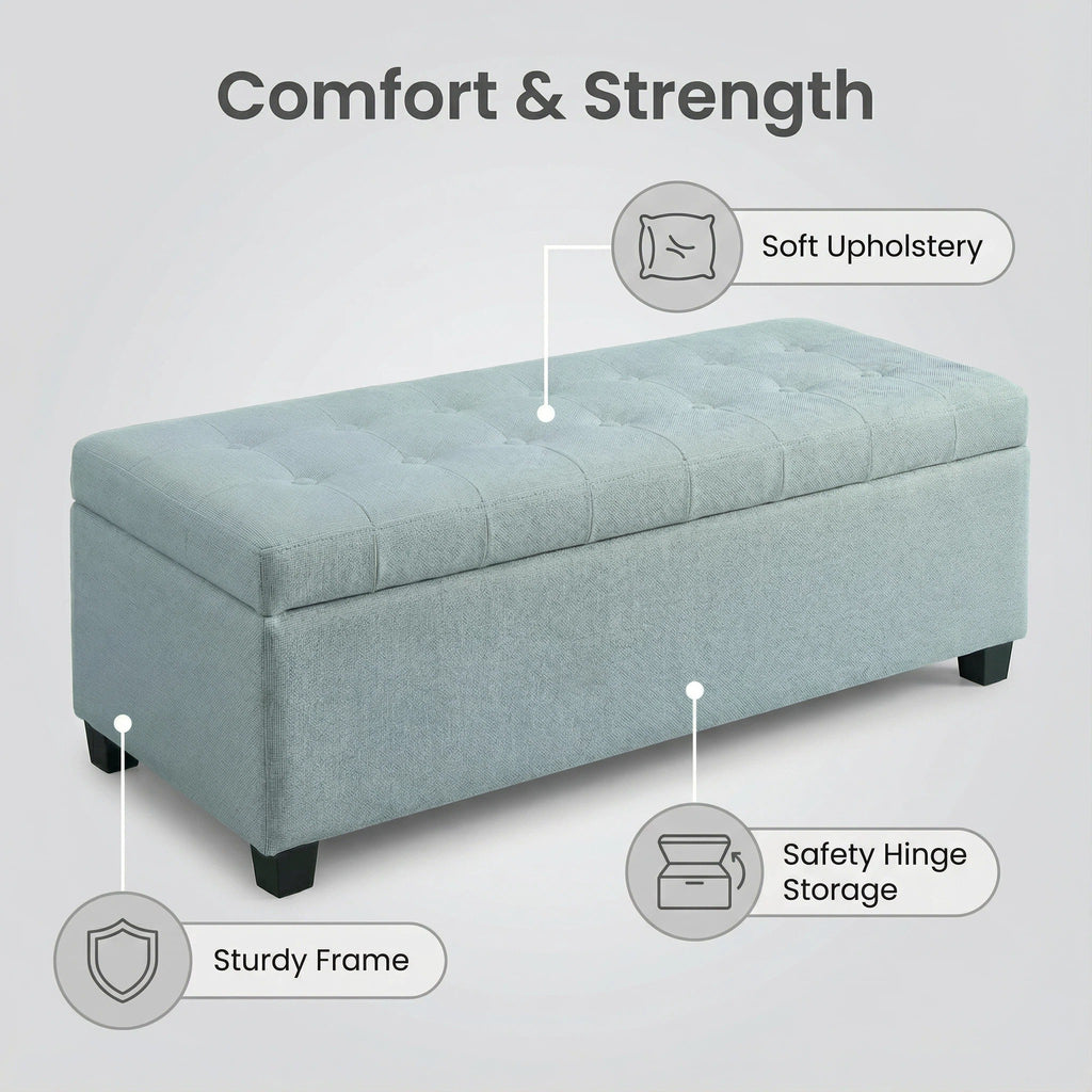 Storage Ottoman and Bench