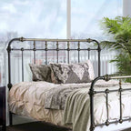 Transitional Style Antique Bed