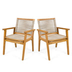 Outdoor Rope Dining Chair (Set of 2)