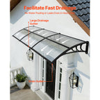 Polycarbonate Door Awnings