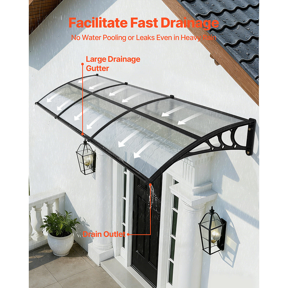 Polycarbonate Door Awnings