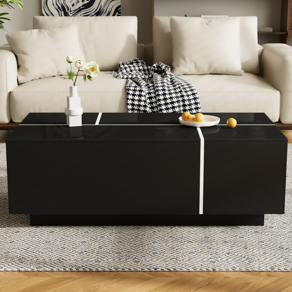 U-Can 47.2''-72.7'' Extendable Coffee Table