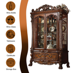 Dresden Cherry Display Shelving Unit