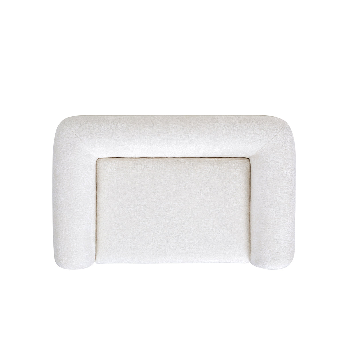 Alpine 36.5" Sherpa Dog Sofa Bed, Medium, Almond