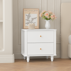 Modern 2-Drawer Nightstand