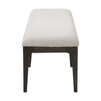Brown Upholstered Bench