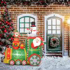 Outsunny 5.9' Christmas Inflatables Train