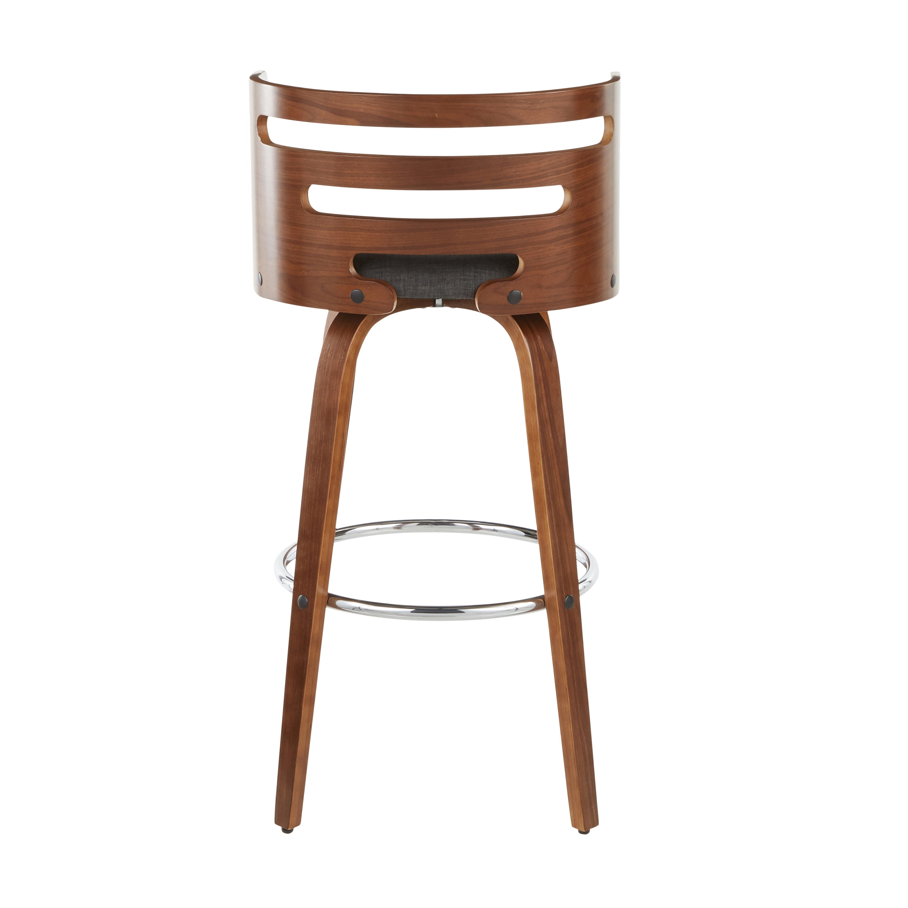 Mid-Century Modern Barstool with Swivel