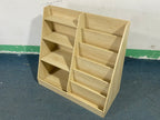 Kids Bookshelf and Toy Storage Organizer