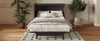 Farmhouse Style Solid Pine Wood Murphy Bed Chest Cube Cabinet Bed