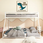 Adam Sturdy Twin Over Full Bunk Bed - Metal
