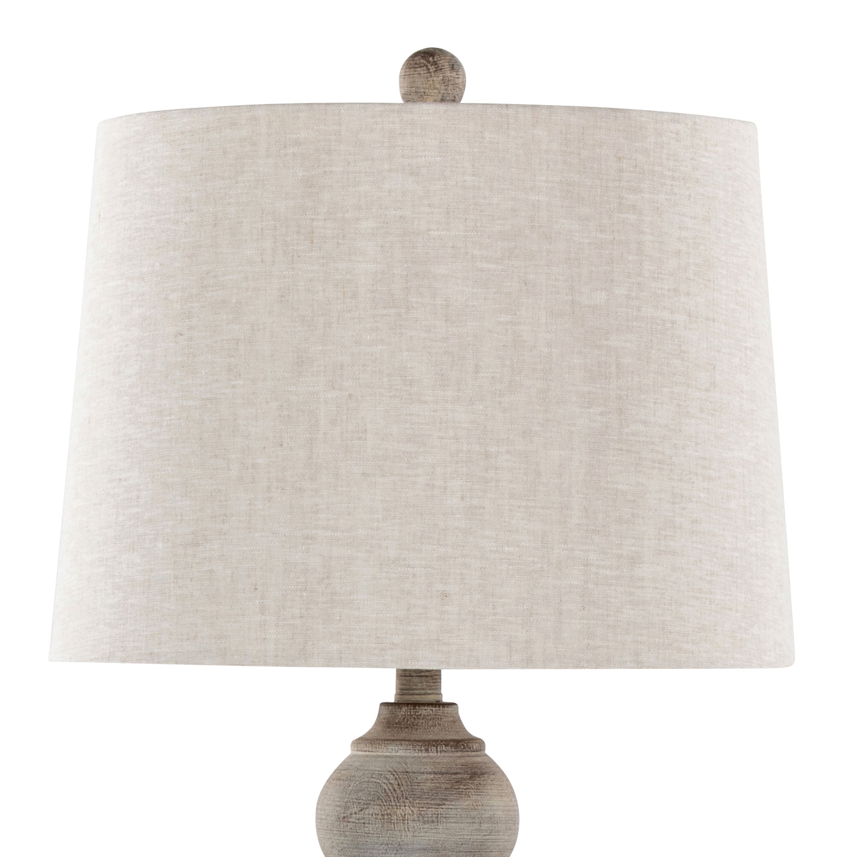 32" Poly Table Lamp in Reclaimed