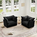 Set of 2 Slipcovered Armchairs