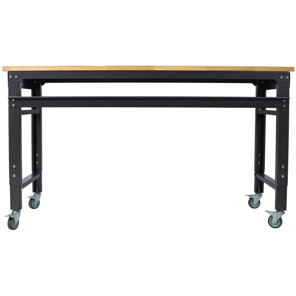 60" Wide Rolling Workbench for Garage