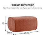 Ottoman Velvet-Red