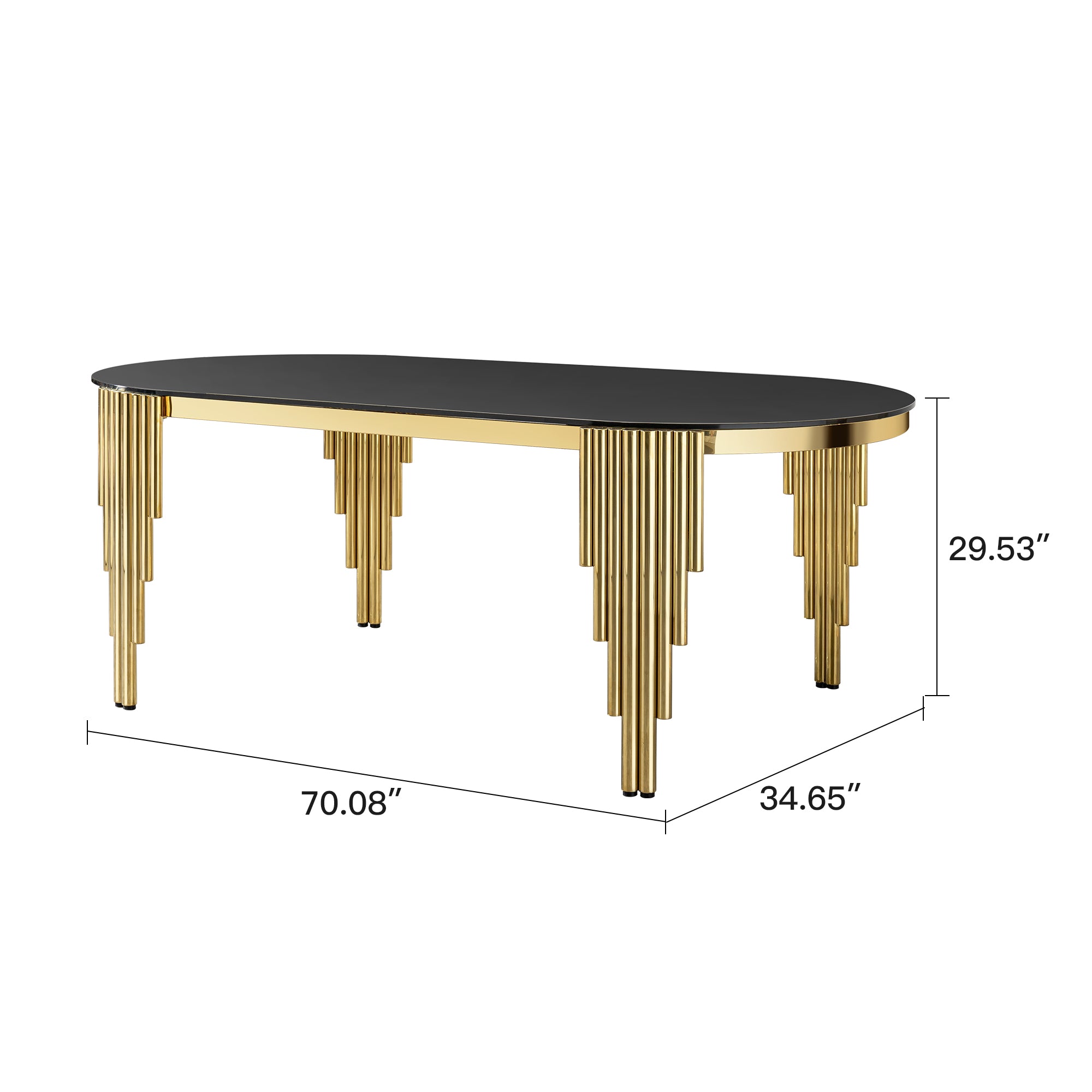 Oval Dining Room Table