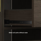 48" Dark Brown Bathroom Vanity