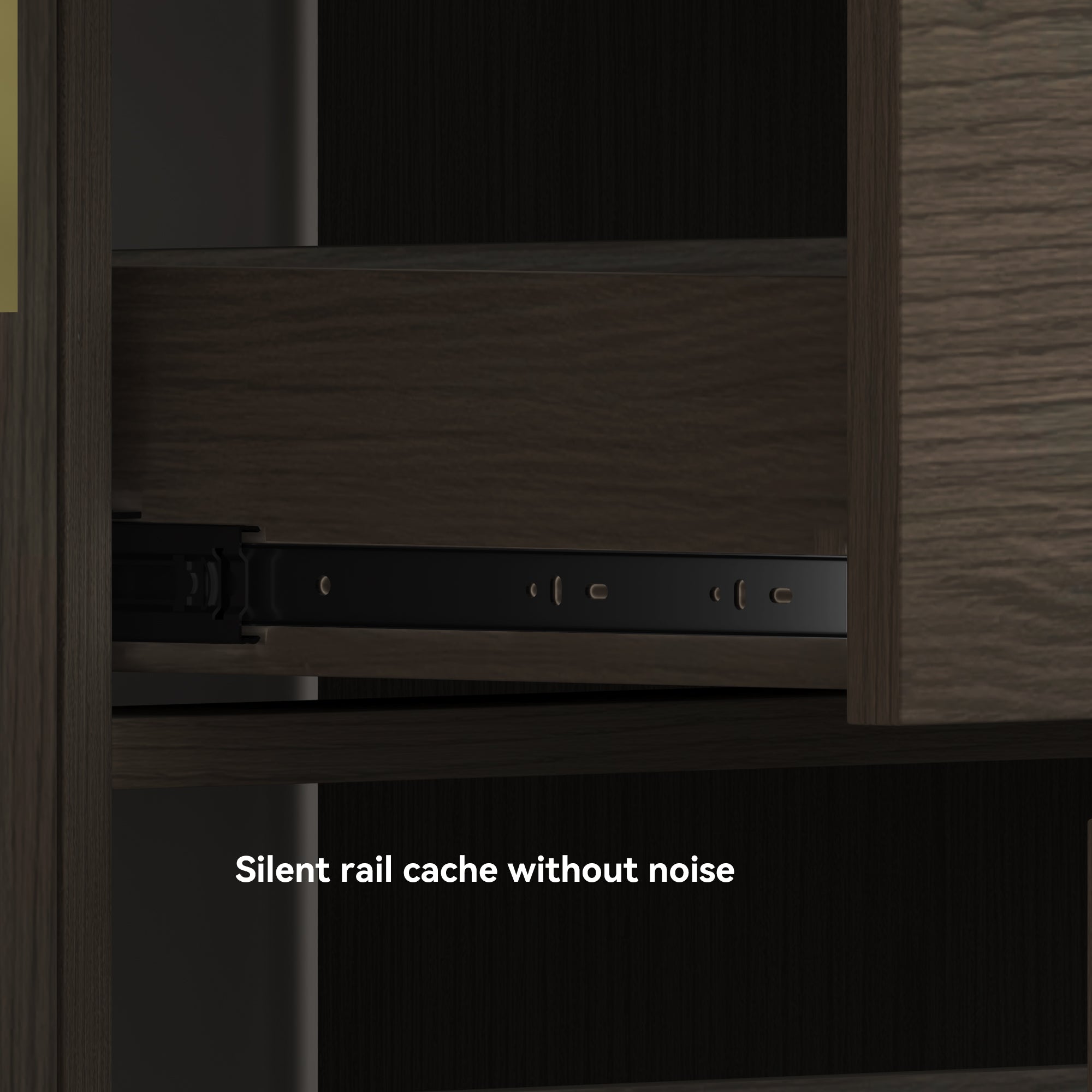 48" Dark Brown Bathroom Vanity