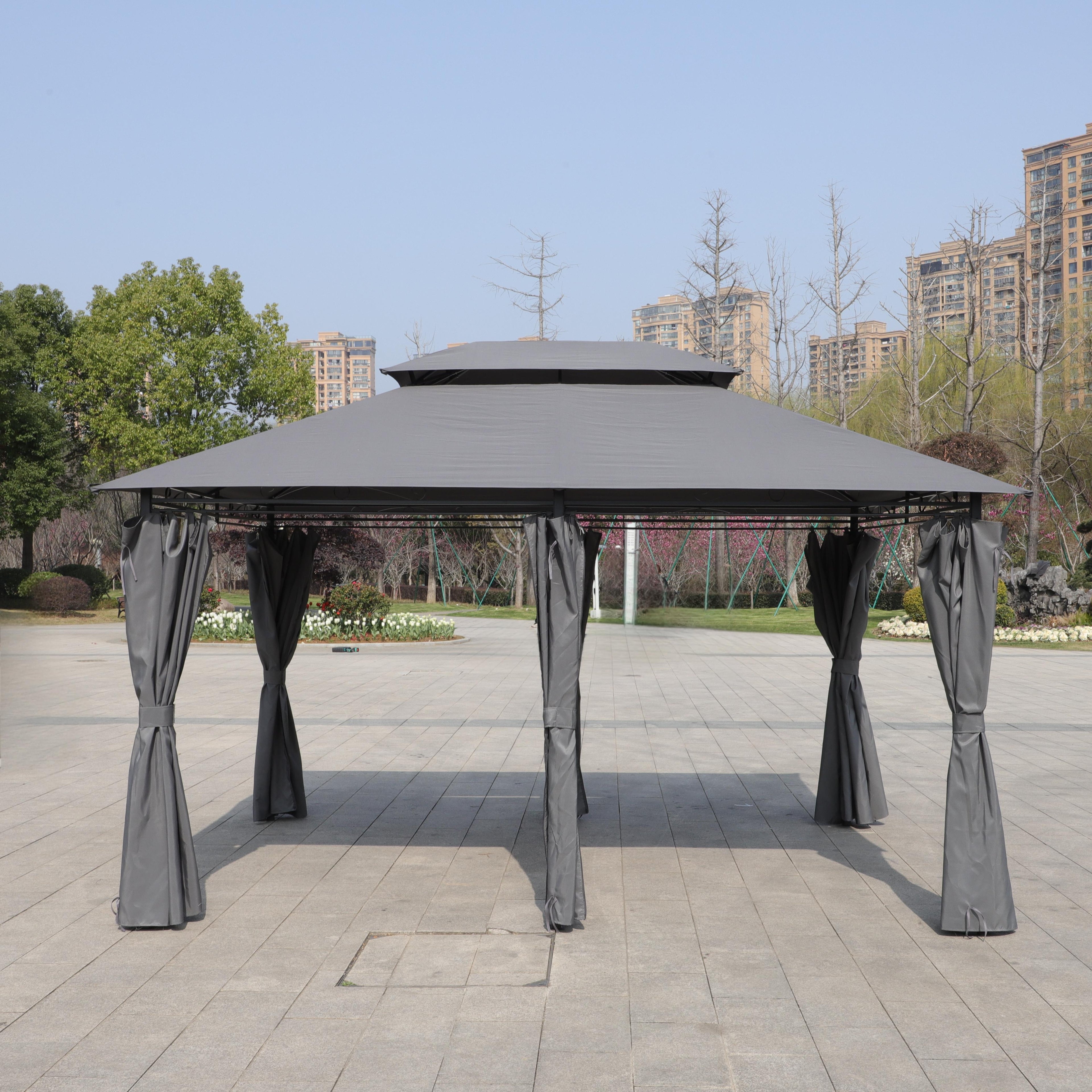 13x10 Outdoor Patio Gazebo Canopy Tent