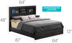 Elegant Storage Bed With Modern Design