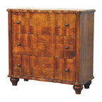 Solid Wood Lume 3 Drawer Chest