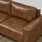 Modern Luxury Sectional Sofa Couch with Ottoman