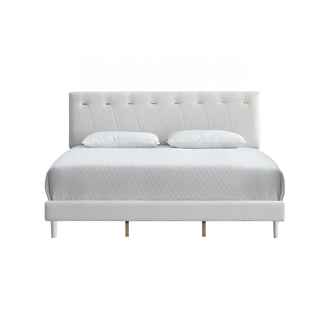 Sinclair G001608-QB-UP Queen Bed in Wheat