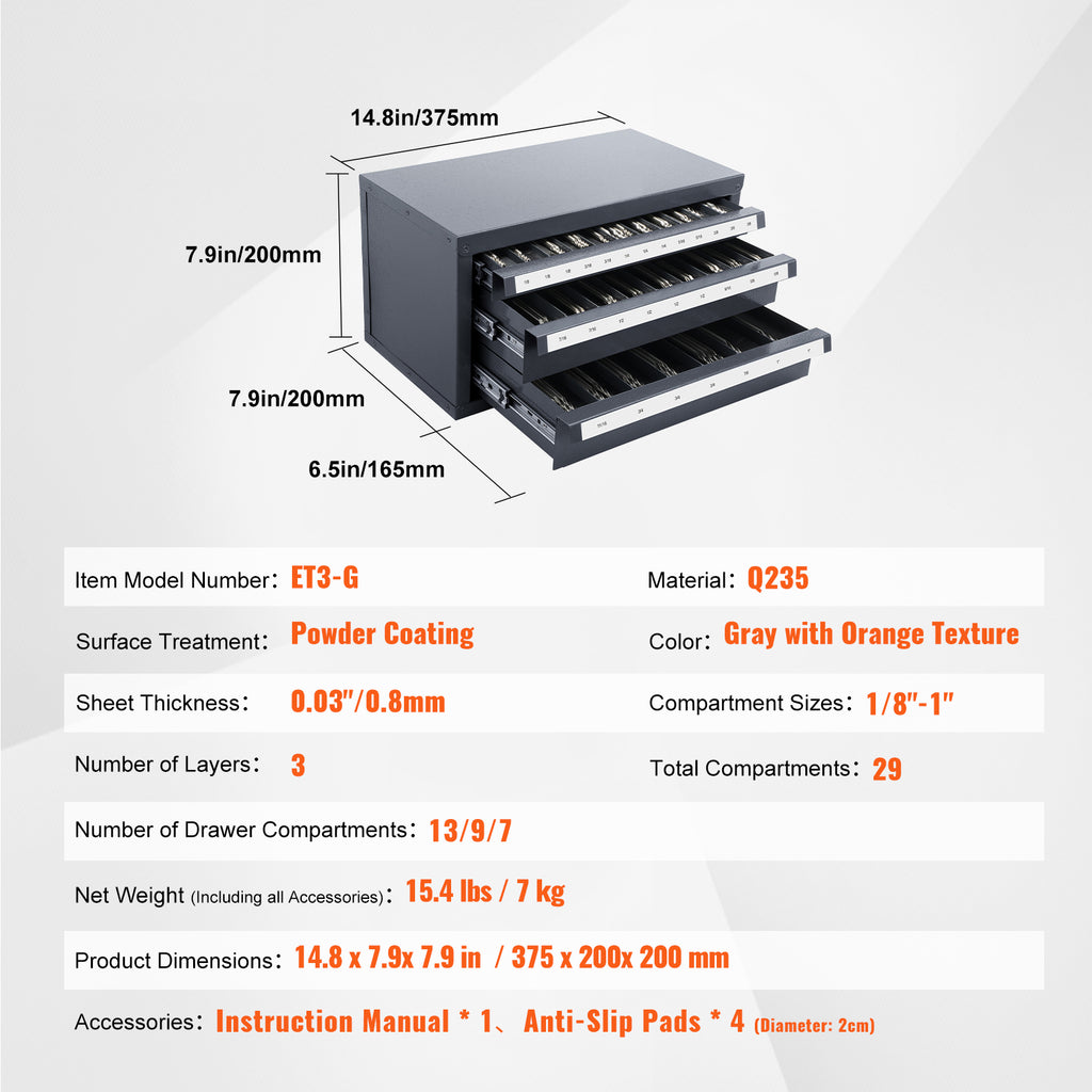 End Mill Dispenser Cabinet