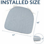 SAME AS Outdoor Patio Chair Cushions, Set of 4