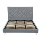 Crosby Upholstered Velvet King Bed