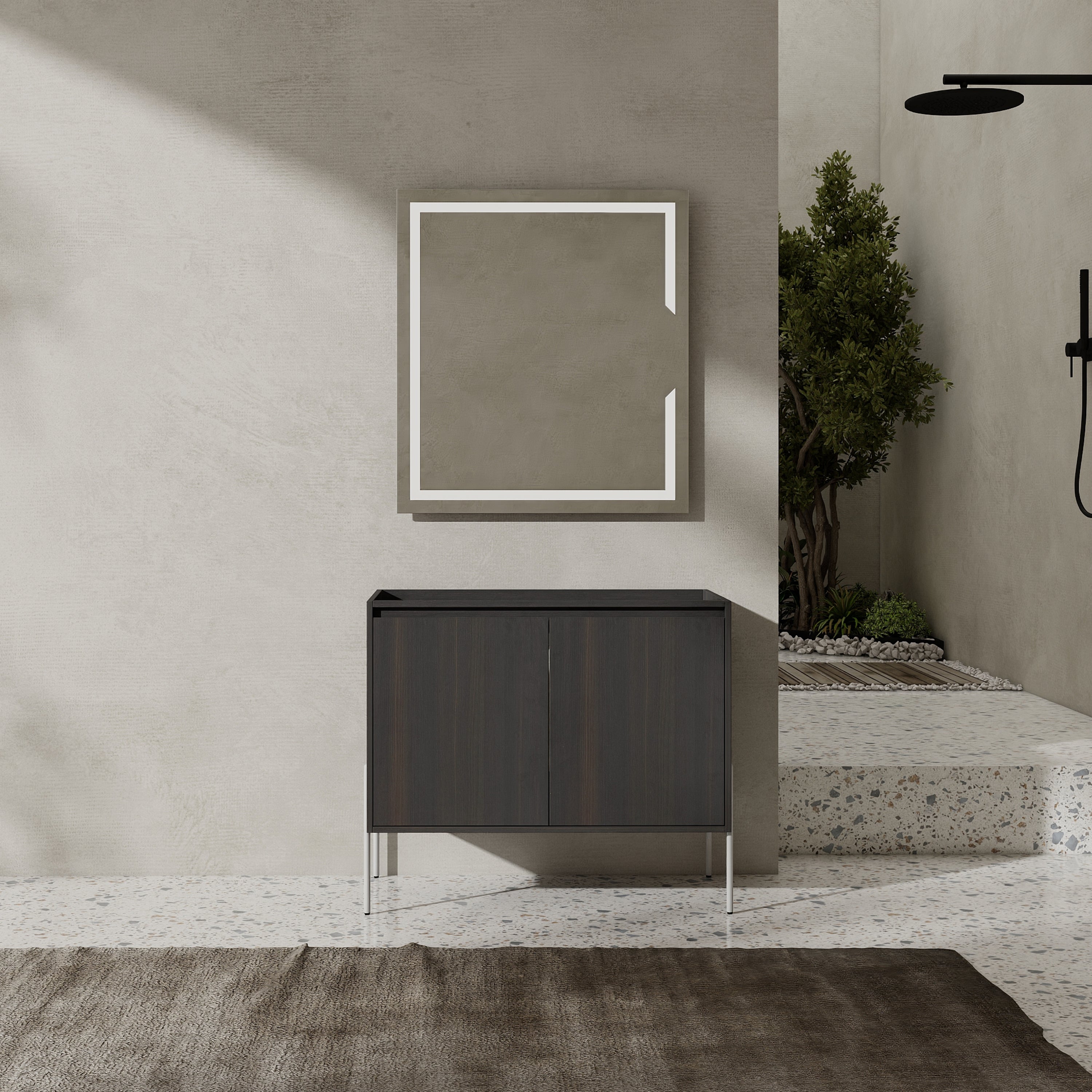 36" Freestanding Bathroom Vanity with Soft Closed Doors