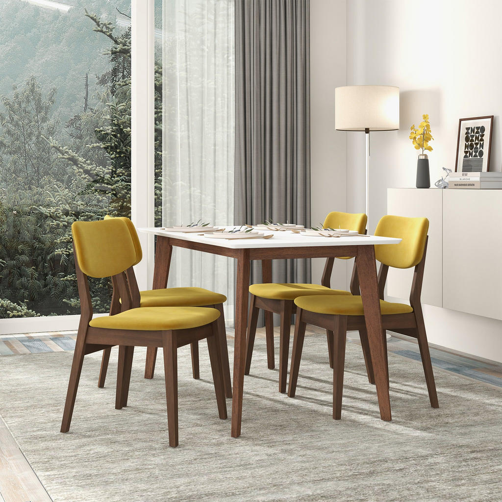 Carlos Dark Dining Chairs - Set of 2
